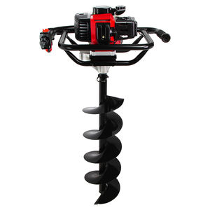 Eenvoudig Te Gebruiken 2-takt Paalgatgravers Boomplant Grondboormachine Benzine Benzinemotor Grondboormachines - Product Image 1