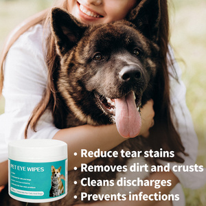 Toallitas Húmedas para <span class=keywords><strong>Ojos</strong></span> <span class=keywords><strong>de</strong></span> Mascotas Furrivo, Paquete <span class=keywords><strong>de</strong></span> 25 Toallitas Redondas No Tejidas, Hipoalergénicas, 100% Biodegradables, Eliminan Manchas <span class=keywords><strong>de</strong></span> Lágrimas, para Perros y Gatos, OEM ODM - Product Image 1