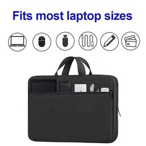 Wholesale Custom Portable Laptop Sleeve Case Bag Modern and Simple Design Durable and <b>Waterproof</b> with Shockproof Handle - Product Image 5