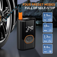 Pompa udara ban portabel multifungsi 150PSI harga grosir pabrik pompa udara mobil elektrik dengan Power Bank kompresor udara mobil
