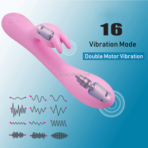SacKnove Grosir Alat Pijat Stimulator Ganda Pemanas Wanita untuk Vagina Klitoris Dildo Massager <span class=keywords><strong>G</strong></span> <span class=keywords><strong>Spot</strong></span> <span class=keywords><strong>Rabbit</strong></span> <span class=keywords><strong>Vibrator</strong></span> untuk Wanita Mainan Seks Dewasa - Product Image 6