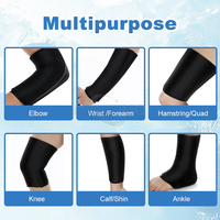 Manchon de compression chaude et froide réutilisable et respirant pour la récupération des muscles du bras, du genou et du mollet - Vente en gros