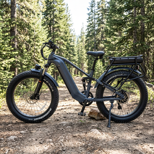 Vélo électrique tout-terrain à suspension intégrale haute performance 1500w 60v 20ah pour adultes, avec système de vitesses à 7 rapports, fluide et efficace - Product Image 4