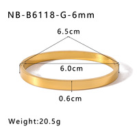 Bracelet élégant et simple pour femme en acier inoxydable plaqué or avec fermoir sphérique poli à la main, sensation haut de gamme