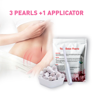 Yoni dea perle lievito infezione gemme detergenti vaginali erbe biologiche rimedi a base di erbe naturali perle Yoni - Product Image 6