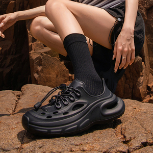 Deran ODM Premium anti-dérapant hommes sabots de plage sandales <span class=keywords><strong>pas</strong></span> <span class=keywords><strong>cher</strong></span> prix léger Durable adulte Eva jardin chaussures - Product Image 3