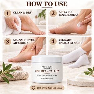 <span class=keywords><strong>Crema</strong></span> para Pies con <span class=keywords><strong>Urea</strong></span> al <span class=keywords><strong>20</strong></span>% de Marca Privada, 100g, <span class=keywords><strong>Crema</strong></span> Intensiva para Talones Agrietados, Suavizante para Piel Seca y Áspera, Cuidado Nocturno - Product Image 2
