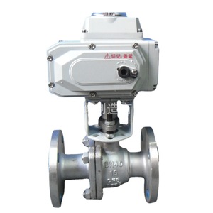 Válvula de Bola Eléctrica Q941F-16C Q941F-25C de Alta Temperatura con Brida para Agua y Gas, Alta Presión - Product Image 1