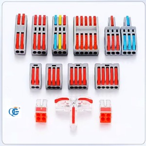 Phổ nhanh Splice kết nối 1P hai lõi Push-in dây thiết bị đầu cuối 0.75-2.5mm2 Led điện đồng liên hệ với dây 2P pins - Product Image 3