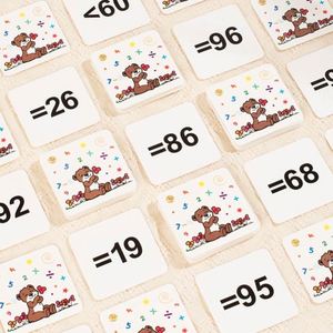 Juego de Multiplicación para el Aprendizaje de Estudiantes en el Aula, Juego de Habilidades Matemáticas para Niños de 5 a 7 Años - Product Image 3