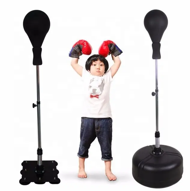 TODO Gym Boxing Bar with Punching Bag Adjustable Height Boxing Spinning Bar for Teens Adults