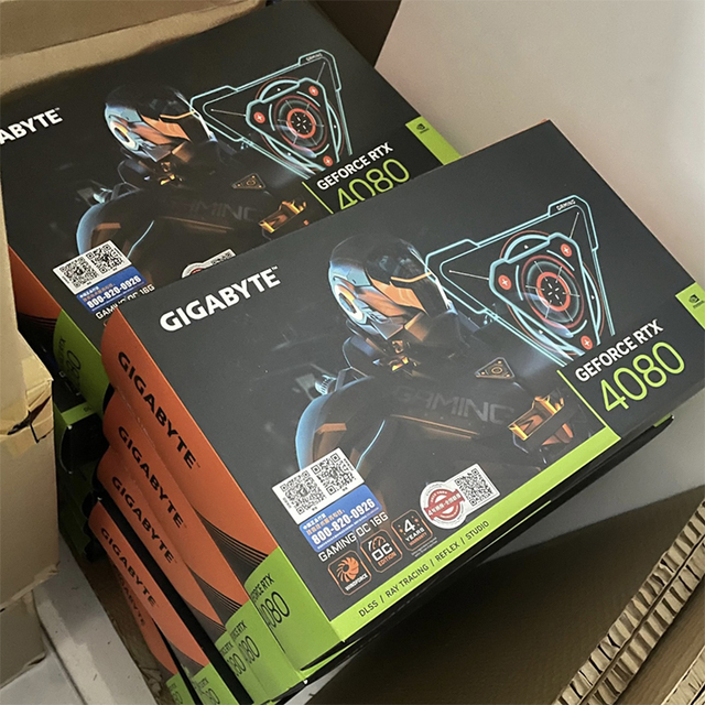 Used GIGABYTE GeForce RTX 4080 16GB GAMING OC Graphics Card with GDDR6X Memory Support X670 B650 Z790 B760 Motherboard