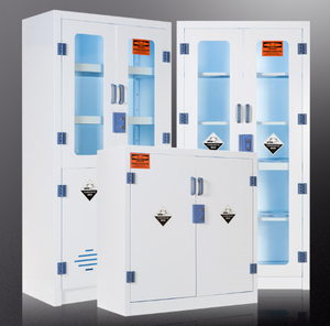 خزانة كيميائية عالية الجودة من البولي بروبيلين للاستخدام في مختبرات المدارس لتخزين المواد الكيميائية والأدوية بيع مباشر من المصنع - Product Image 3