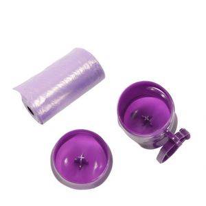 Bolsas para excremento de perro, dispensador de bolsas de color sólido con forma de hueso, set de regalo promocional para mascotas - Product Image 3