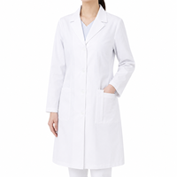 Ensemble de blouses médicales modernes à col mandarin et demi-zip, pantalon jogger personnalisé avec logo, uniforme d'infirmière grande taille, tenue de travail hospitalière
