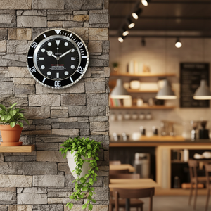 Orologio <span class=keywords><strong>da</strong></span> <span class=keywords><strong>Parete</strong></span> in Metallo di Lusso, 14 Pollici, <span class=keywords><strong>Design</strong></span> Quadrante Orologio, Silenzioso al Quarzo, Moderno Orologio Decorativo <span class=keywords><strong>da</strong></span> <span class=keywords><strong>Parete</strong></span> per Soggiorno e Arredamento Casa - Product Image 4