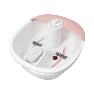 Bain de pieds à bulles avec thérapie infrarouge, rouleaux massants, chauffage à température constante, pédicure, seau de trempage pour les pieds, spa pour les pieds - Product Image 2