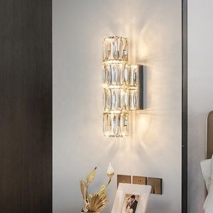 Tendance Moderne Creative Simple villa Cristal Applique Murale pour salon hôtel Chevet - Product Image 2