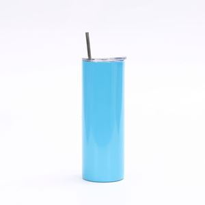 New 20oz Straight Stainless Steel Vacuum <b>Insulated</b> Thermal <b>Cup</b> Customizable Portable Slimming Design for Business and Car Use - Product Image 6