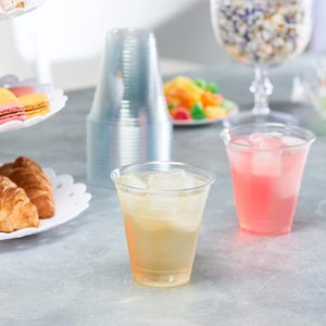 Gobelets jetables écologiques personnalisés de 107 mm avec couvercles, 14/16/20/24 oz, en plastique à paroi simple pour café, jus, vin, milk-shake - Product Image 2