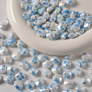 <b>Ceramic</b> Loose <b>Beads</b> Shell Colorful Shell <b>Ceramic</b> <b>Beads</b> DIY Bracelet Accessories - Product Image 6