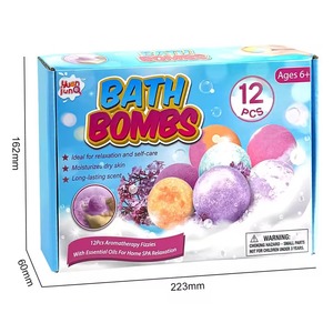 2025 bombes <span class=keywords><strong>de</strong></span> <span class=keywords><strong>bain</strong></span> naturelles <span class=keywords><strong>jouet</strong></span> coffret cadeau 12 bombes <span class=keywords><strong>de</strong></span> <span class=keywords><strong>bain</strong></span> relaxantes emballées individuellement pour filles et garçons - Product Image 2