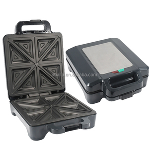 Aifa Lớn Tấm 4-<span class=keywords><strong>Slice</strong></span> Bánh Sandwich Maker 1600W Ăn Sáng Nồi Máy Cho Cả Gia Đình Sử Dụng Không Dính Tấm Bánh Sandwich Maker - Product Image 3