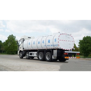 FAW 8*4 26.25CBM Camión cisterna de transporte de aceite comestible | Grado alimenticio 304 SS, Anti-desbordamiento, certificado <span class=keywords><strong>ADR</strong></span>/GB para logística de aceite a granel - Product Image 5