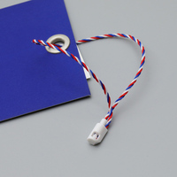 Accessoires vestimentaires : Étiquette de fixation en plastique pour montre femme, avec cordon en polyester, pour étiquette volante
