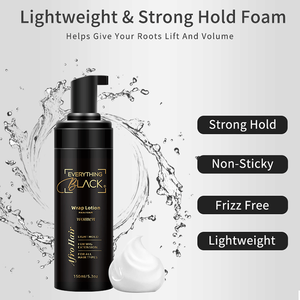 EVERYTHINGBLACK Label โฟมสำหรับจัดแต่ง<span class=keywords><strong>ทรง</strong></span><span class=keywords><strong>ผม</strong></span>สีดำ,เป็นโฟมแต่งผมดัด<span class=keywords><strong>ส</strong></span>ีดำ - Product Image 4