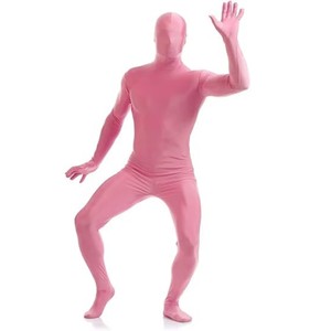 Mono de Demonio Negro elástico de cuerpo completo unisex disfraz de adulto invisible que desaparece para Halloween - Product Image 6