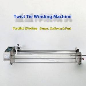 Machine automatique de traitement des fils torsadés, équipement d'enroulement électrique pour barres torsadées, moteur pour bobines plates de fil de coton - Product Image 2