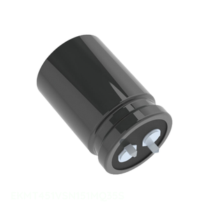 ตัวเก็บประจุแบบสแนป th ผ่านรู150 uF 20% 450V คาปาซิเตอร์ผ่านรู EKMT451VSN151MQ35S - Product Image 1