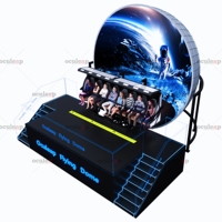 Dôme de cinéma volant 360, simulateur de montagnes russes, 2027, nouveau matériel VR/AR/MR personnalisé, simulateur de vol 12D en réalité virtuelle