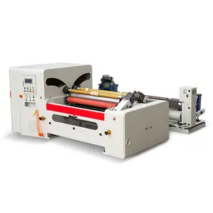 MSLB-1300 Automatic nonwovens business card special jumbo paper roll to roll slitter rewinding cutter machine for film