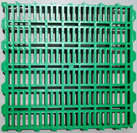 Plaque de sol durable anti-fuite pour litière, conçue pour l'élevage intensif, nettoyage des déchets, taille personnalisée 500*500, 500*1000