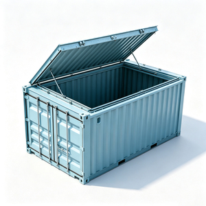 Hard Open Top <b>Container</b> with Removable Steel Roof for Oversized Cargo – HowWant - Product Image 1
