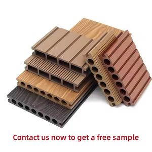 Tarima de Madera Plástica Compuesta (WPC) para Exteriores, Resistente al Agua, Moderna, Decorativa y Duradera, para Terrazas, Venta al Por Mayor - Product Image 6