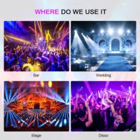 Avastron 650W Luz de perfil LED de cabeza móvil RGBW CMY CTO 7800K Beam Wash Spot de aluminio DMX512 Ra90 Zoom para bodas, DJ y escenarios