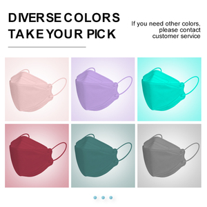 قناع وجه أبيض WK قابل للتنفس من 4 طبقات من القماش القطني في الحياة اليومية للحماية الشخصية Kf94 - Product Image 6