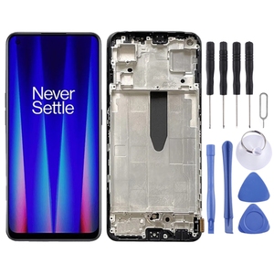 จอ LCD สำหรับ <span class=keywords><strong>OnePlus</strong></span> <span class=keywords><strong>Nord</strong></span> CE <span class=keywords><strong>2</strong></span> 5G IV2201 Digitizer ประกอบเต็มรูปแบบพร้อมกรอบ - Product Image 1