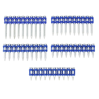 Clavos para Concreto Agrupados 3/4"-1-1/2" (19-38mm) |   Clavos de Gas/Pólvora en Tira de Plástico para Paredes de Hormigón y Acero
