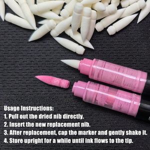 Wholesales Acrylic <b>Paint</b> Pen Nibs Water-based Acrylic <b>Paint</b> Marker Nib for Replacement - Product Image 6