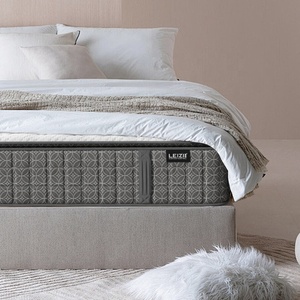 Colchón de muelles de bolsillo de espuma de memoria natural híbrido de lujo para King Queen tamaños completos - Product Image 1