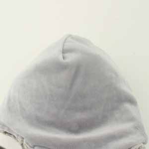 Bonnet d'hiver en tricot pour enfants avec double pompon en fausse fourrure, doublure épaisse et chaude, idéal pour le froid - Product Image 5