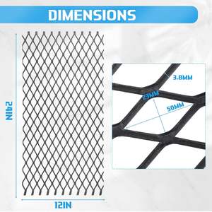 <span class=keywords><strong>Plaque</strong></span> de métal déployé lourd, métal déployé aplatisse, treillis métallique déployé, treillis en acier déployé, maille métallique déployée - Product Image 2