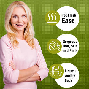 Tabletas de Fórmula para la Menopausia para Mujeres, Suplemento Dietético con Vitamina A, Apoya la Salud de la Piel y Reduce los Brotes de Calor - Product Image 5