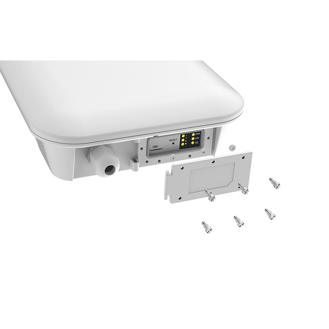 IP65 Waterproof Outdoor Mobile Wifi Router 5g CPE ODU 4*4 MIMO 2.5Gbps High Throughput Sim Card Router 5g