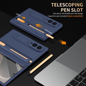 Étui de protection antichoc mat avancé avec support et protection d'écran avant pour Samsung Z Fold 8 Ultra 7 6 5 4 3 Z Tri Fold avec stylet - Product Image 2