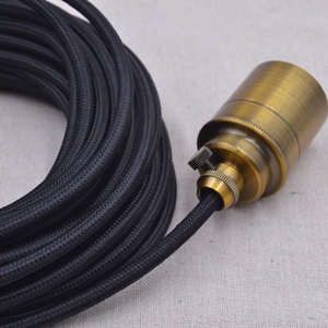 <span class=keywords><strong>2</strong></span>*0.75mm intrecciati nuclei di <span class=keywords><strong>2</strong></span>/3 rotondi inguainati fili Edison che illuminano cavi elettrici cavo di alimentazione - Product Image 4